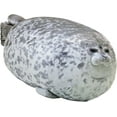 thumbnail image 1 of Yippzo Chubby Seal Pillow Seal Cotton Plush Animal Toy Cute Pets Blob Soft Throw Pillows Plush Car Seat Cushion Squishy Toys For Cuddling Napping Room Decor, 1 of 9