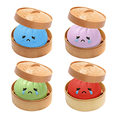 thumbnail image 1 of Yippzo Crying Dumpling Squishy Stress Ball, Jumbo Rainbow Mystery Squishy Bun Sensory Toys, Soft Squeeze Toys for Adults, Party Favors, 1 of 6