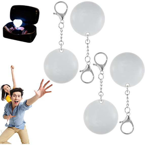 Yippzo Love Wallet Tote Bag Touch Sensing Light, Heart Bag Lamp with Motion Sensor, LED Automatic Glow Lights, Rechargeable Mini Flashlight