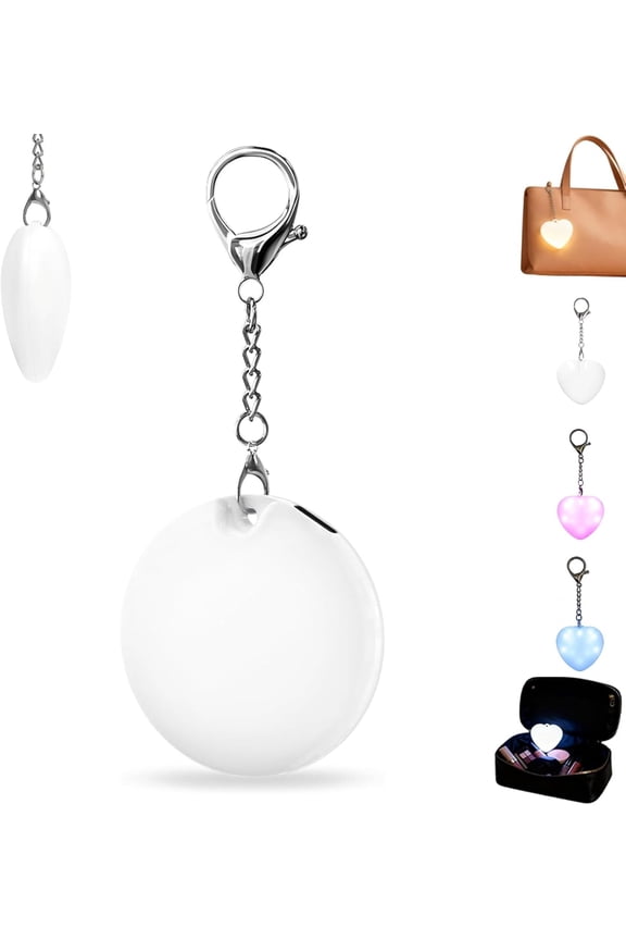 Love Wallet Tote Bag Touch Sensing Light, Purse Lights for Inside Purse, Handbag Led Light with Automatic Sensor, Women Handbag Purse Accessories