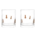 thumbnail image 1 of Yippzo Rabbit Icon Glass for Everyday Beverages and Seasonal Table Settings, 1/2 Piece, 1 of 8