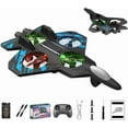thumbnail image 1 of Yippzo Skyriders Rc Jet, Rc Stunt Fighter Jet Toy with 360° Flips & LED Lights, Christmas Remote Control Helicopter, for Xmas Birthday Gifts, 1 of 9