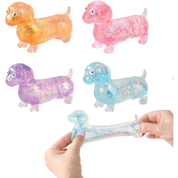Squishy Glitter, Slow Rising Squishy, Soft Squeeze Stress Relief