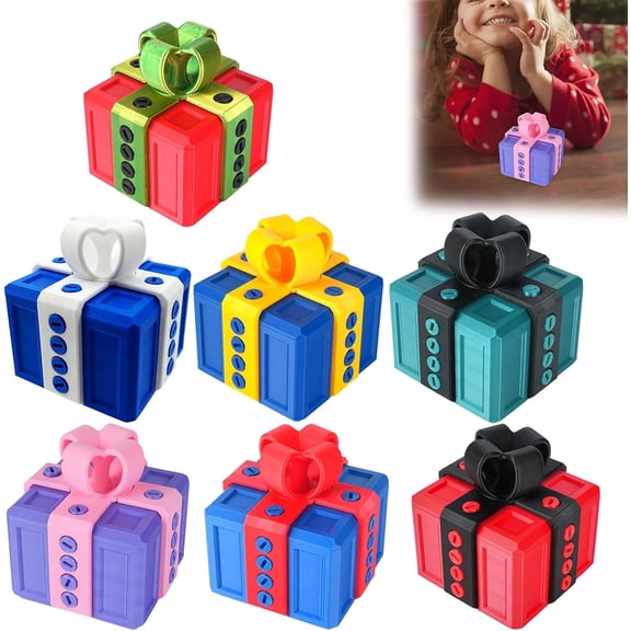 Yippzo The Annoying Present, Hilarious Gag Prank Boxes Surprise Gift Box with Screws for Adults, 3D Printed Funny For Birthday Holiday