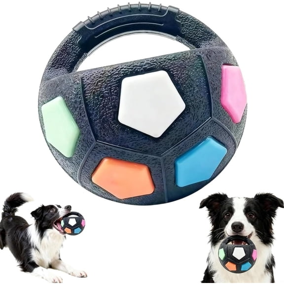 Yippzo The Mellow Dog Calming Ball, Squeaky Floating Ball for Fetch and Training, Interactive Toss for Small Medium Large Dogs