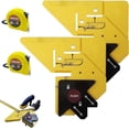 thumbnail image 1 of Yippzo Trim Carpentry Aid with Measuring Tape, 45 Degree Miter Angle Marker and Adjustable Spacing Guide, Miter Marking Woodworking Tool, for Window Door Trim Installation, 1 of 8