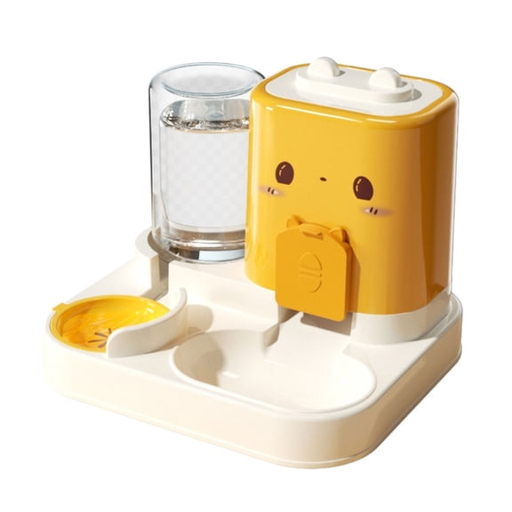 Yiran Automatic Cat Feeder, Yellow