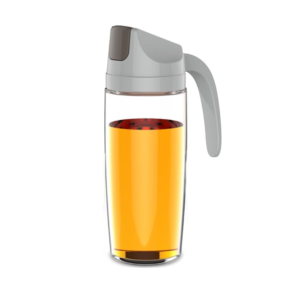 Yiran Gray 600ML Automatic Opening Oil Bottle Gravity Oil Dispenser