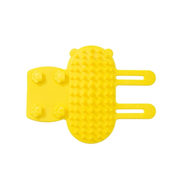 Yiran Yellow Cat Scratching Groomer, 1Pc