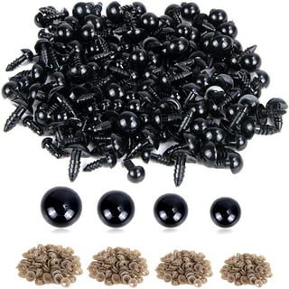 838PCS Colorful Plastic Safety Eyes and Noses with Washers, Craft Doll  Eyes, Black Safety Stuffed Animal Eyes & Nose, Washer Multiple Sizes for  Doll, Teddy Bear, Amigurumi Crafts, Crochet Toy: Buy Online