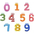 thumbnail image 1 of Yirtree 10Pcs Wooden Magnets Fridge Numbers Large Cute Wood Magnetic Refrigerator Whiteboard Fridge Magnets for Home Office, 1 of 8