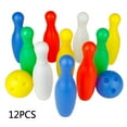 thumbnail image 1 of Yirtree 12Pcs/Set Giggle N Go Kids Bowling Set Indoor Games or Outdoor Games for Kids. Hilariously Fun Giant Yard Games for Kids and Adults. Fun Sports Games for Kids, 1 of 8