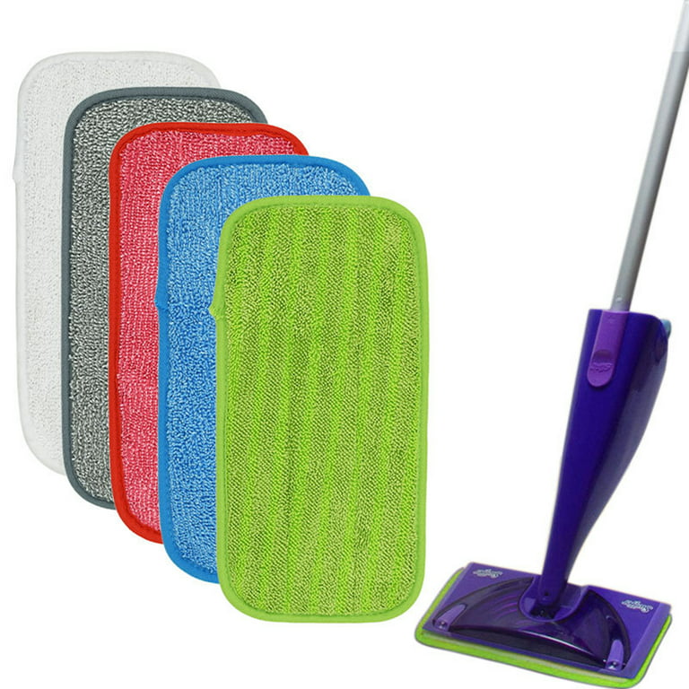 Yirtree 2 Pieces Microfiber Cleaning Pads Reveal Mop Pads 12 Inch Washable  Cloth Mop Head Replacement Fit for Most Spray Mops and Reveal Mops 