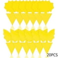 thumbnail image 1 of Yirtree 20-Pack Dual-Sided Yellow Sticky Traps for Flying Plant Insect Such as Fungus Gnats, Whiteflies, Aphids, Leafminers,Thrips, 1 of 8