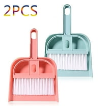 Yirtree 20PCS Mini Dust Pan and Brush Set Mini Hand Broom Dustpan Set Dustpan Keyboard Cleaner for Desk Table Desk Countertop Dog and Other Pets