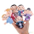 thumbnail image 1 of Yirtree 6 Pack Soft Plush Finger Puppets Set - Family Members Velvet Cute Toys for Children, Story Time, Shows, Playtime, Schools, 1 of 8