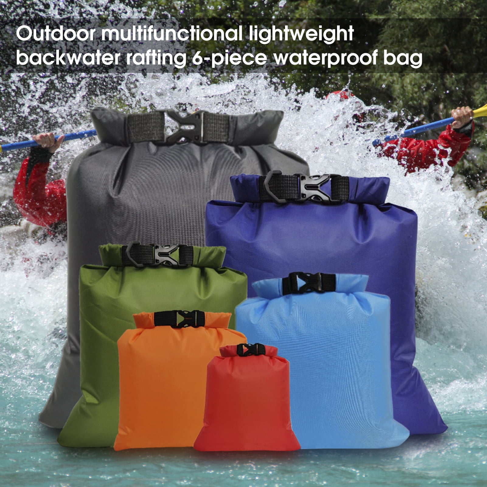 Lightweight dry bags for cheap backpacking