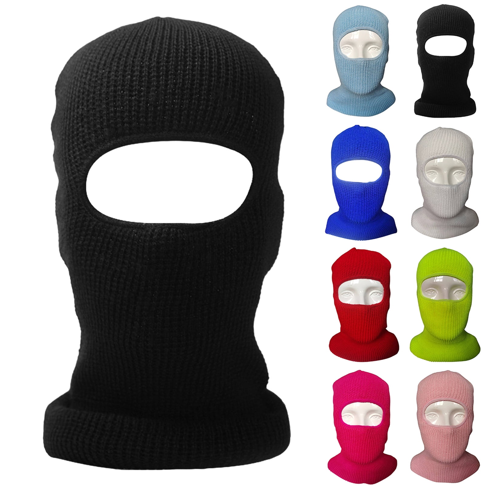 Yirtree Balaclava Ski Mask Elastic Head Mask Full Face Mask