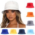 thumbnail image 1 of Yirtree Bucket Hat - Unisex 100% Cotton Packable Summer Travel Beach Sun Hat, 1 of 8