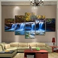 thumbnail image 1 of Yirtree Canvas Wall Art 5 Pieces Waterfall Canvas Print Landscape Paintings Picture for Office and Home Décor Frameless, 1 of 5