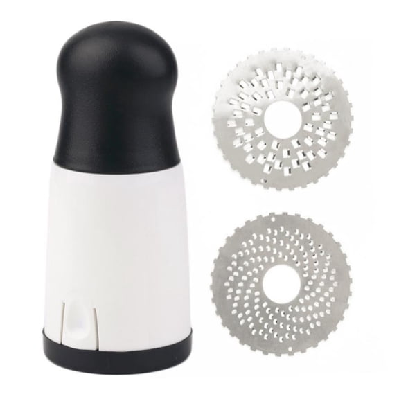 Yirtree Cheese Grater , HandHeld Grater for Coconut,Ginger,Lemon,Garlic,Carrot,Potato,Parmesan. Safety and Premium Kitchen Grater.