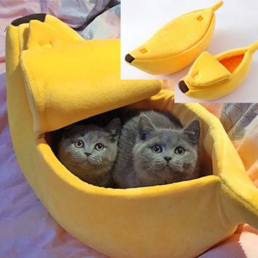 Banana bed for cats sales
