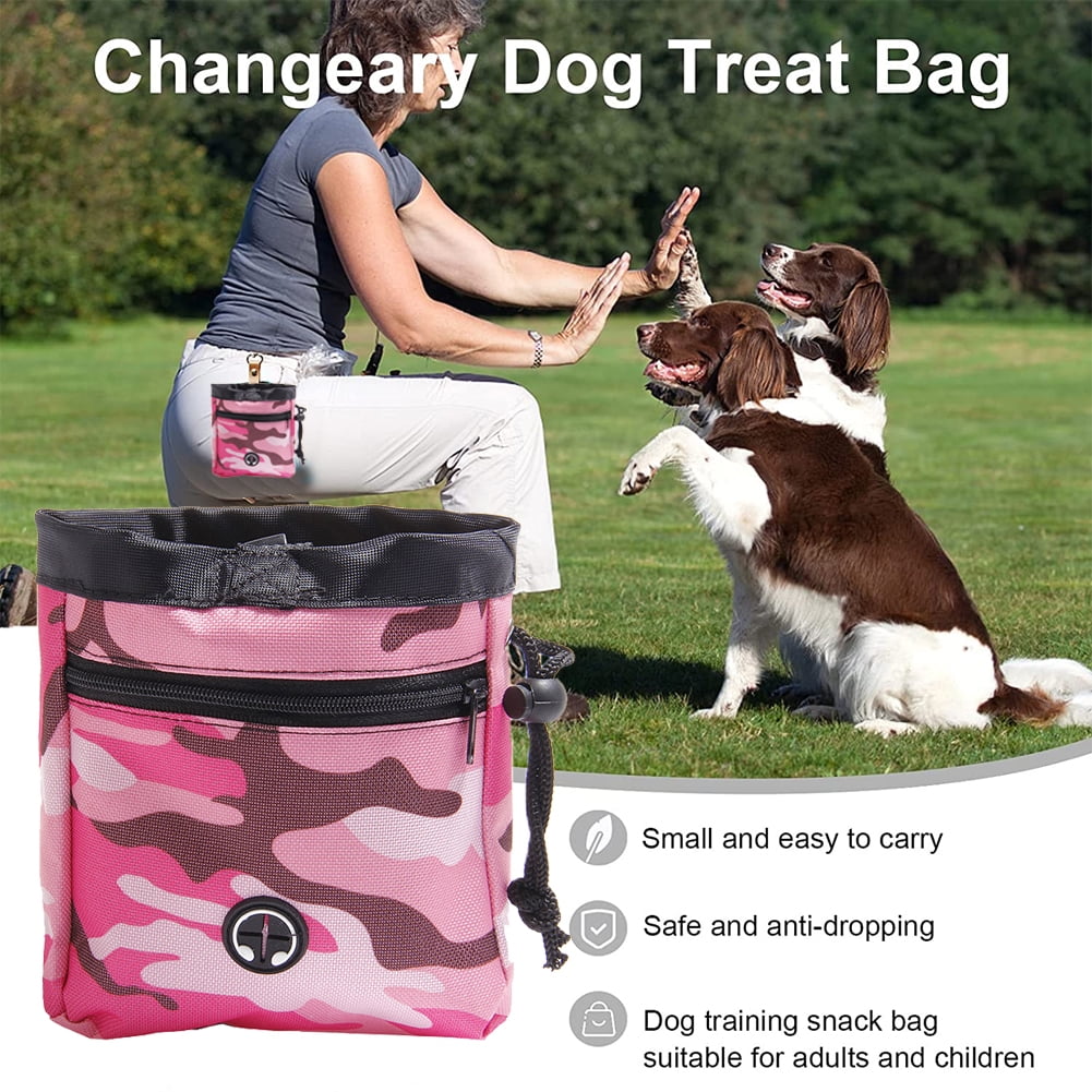 Puppy Treat Snack Bags Pet Treat Pouch Dog Toys Pouch Puppy Training Pouch