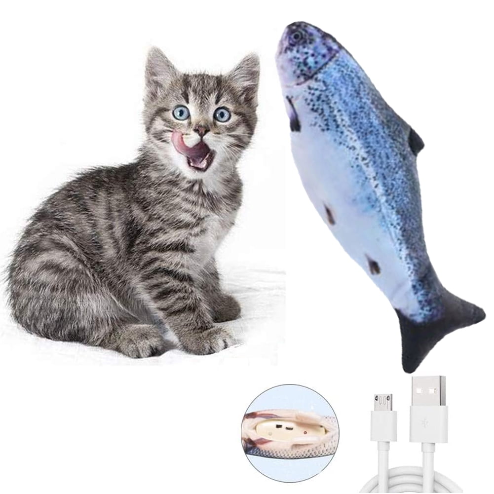 Fish kicker cheap cat toy