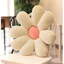 Yirtree Flower Shaped Plush Pillow Cushion Mat Pillow Sofa Cushion Colorful Plush Toy for Home Bedroom Decor,Colorful,Soft & Comfortable,17.72in/45cm