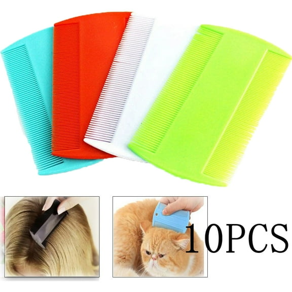 Yirtree Hair Comb, Double Sided Fine Tooth Combs, Fine Tooth Hair Combs for Kids, Adults or Pet's Long, Short , Fine, Thick Hair(10 Pack)