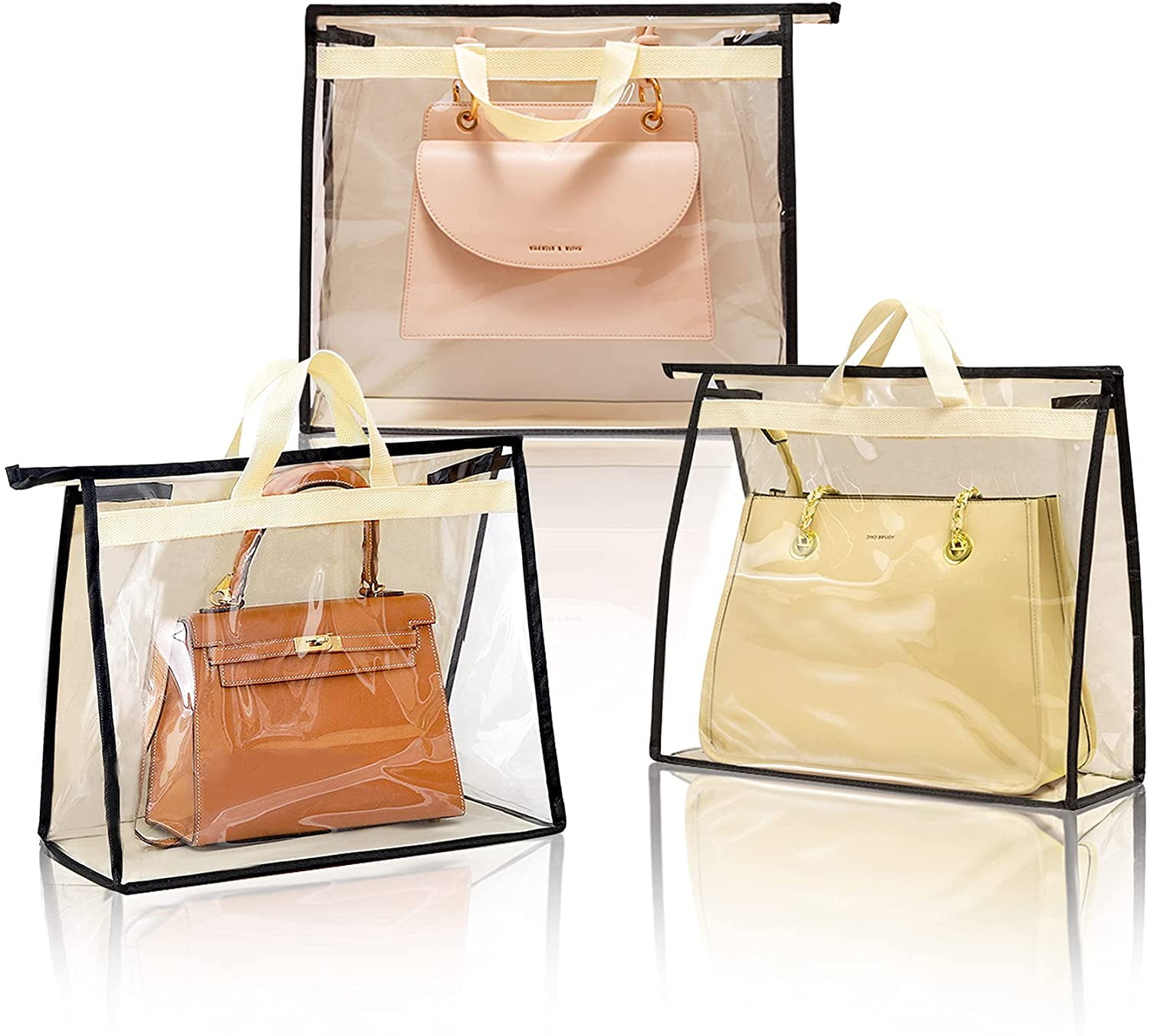 Handbag Dust Bag Transparent Wallet Storage Organizer, Transparent Dust-proof  Moisture-proof Wallet Protector Bag Lightweight - AliExpress