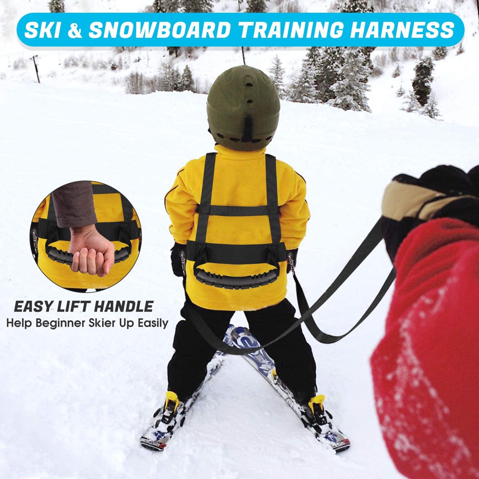 Harnais de ski pour enfants Heavy Duty Ski Shoulder Training Harnais Ski  Training Leash