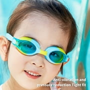 Yirtree Kids Swimming Goggles No Leaking Swim Goggles Wide View Swim Glasses for Youth Children and Teens from 6 to 14 Years Old, Waterproof and Clear Vision