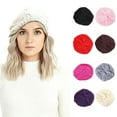 thumbnail image 1 of Yirtree Knitted Winter Slouchy Beanie Hat Unisex Crochet Cable Ski Cap Baggy Slouch Hats for Women Men Fashion Women's Lady Beret Braided Baggy Beanie Crochet Hat Ski Knitted Cap, 1 of 8