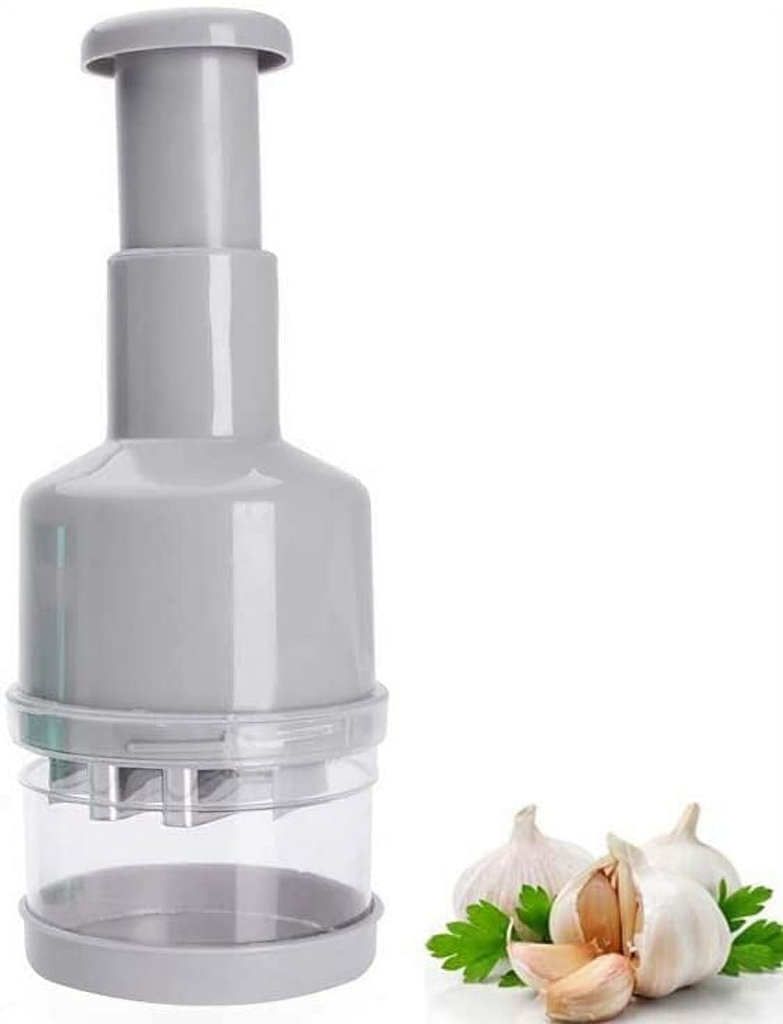 HIMAAT Hand Chopper for Vegetables, Quick Slice Manual Food Hand Dicer  Chopper, Stainless Steel Garlic Mincer Home Essentials for Onions, Garlic