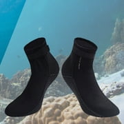 Yirtree Neoprene Socks Beach Volleyball Sand Soccer Socks Water Booties for Diving Swimming Surfing Snorkeling Fishing Wading Kayaking Hiking Rafting, High Cut