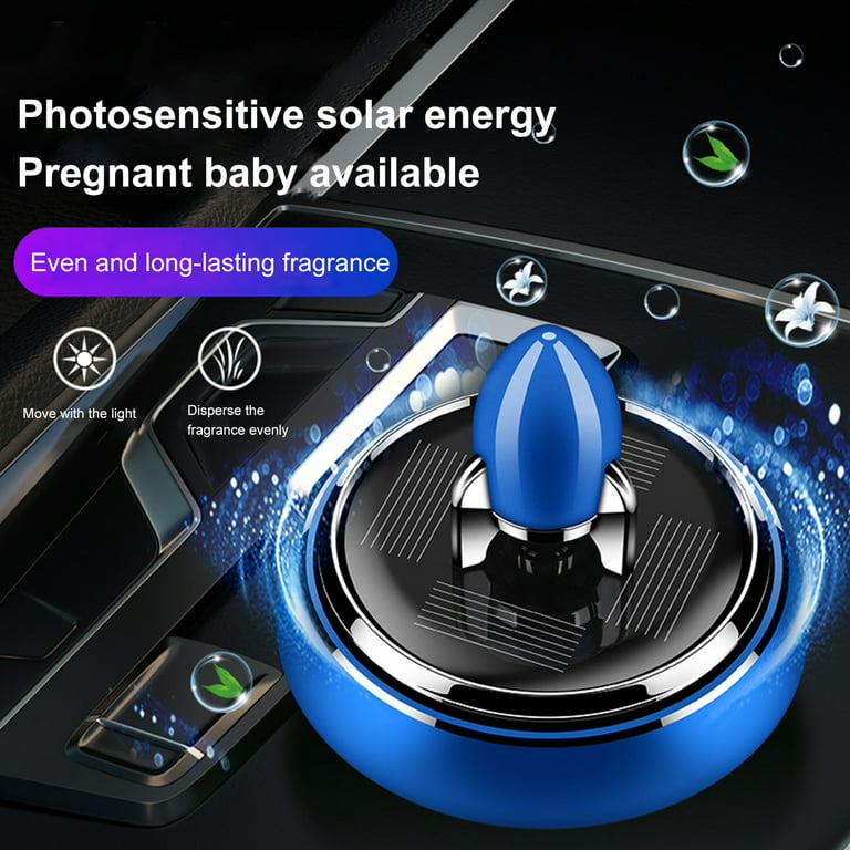 Yirtree New Car Perfume Air Freshener: Solar Energy Auto Essential