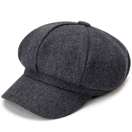 Yirtree Newsboy Caps for Women, Cabbie Painter Hat Gatsby Ivy Beret Cap Autumn Winter Warm Fashion Women Octagonal Hat Woolen Cloth Casual Beret Cap