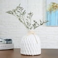 thumbnail image 1 of Yirtree Nordic Style Plastic Faux Striped Vase Rustic Home Decor, Modern Farmhouse; Ideal Shelf Dcor, Table Dcor, Bookshelf, Mantle, Entryway, 1 of 8