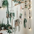 thumbnail image 1 of Yirtree Plant Hangers, Indoor Hanging Planter, Handmade Hanging Plant Holder - Hand-woven Plant Hangers Flower Pot Bonsai Net Bag Hanging Holder Home Decor, 1 of 8