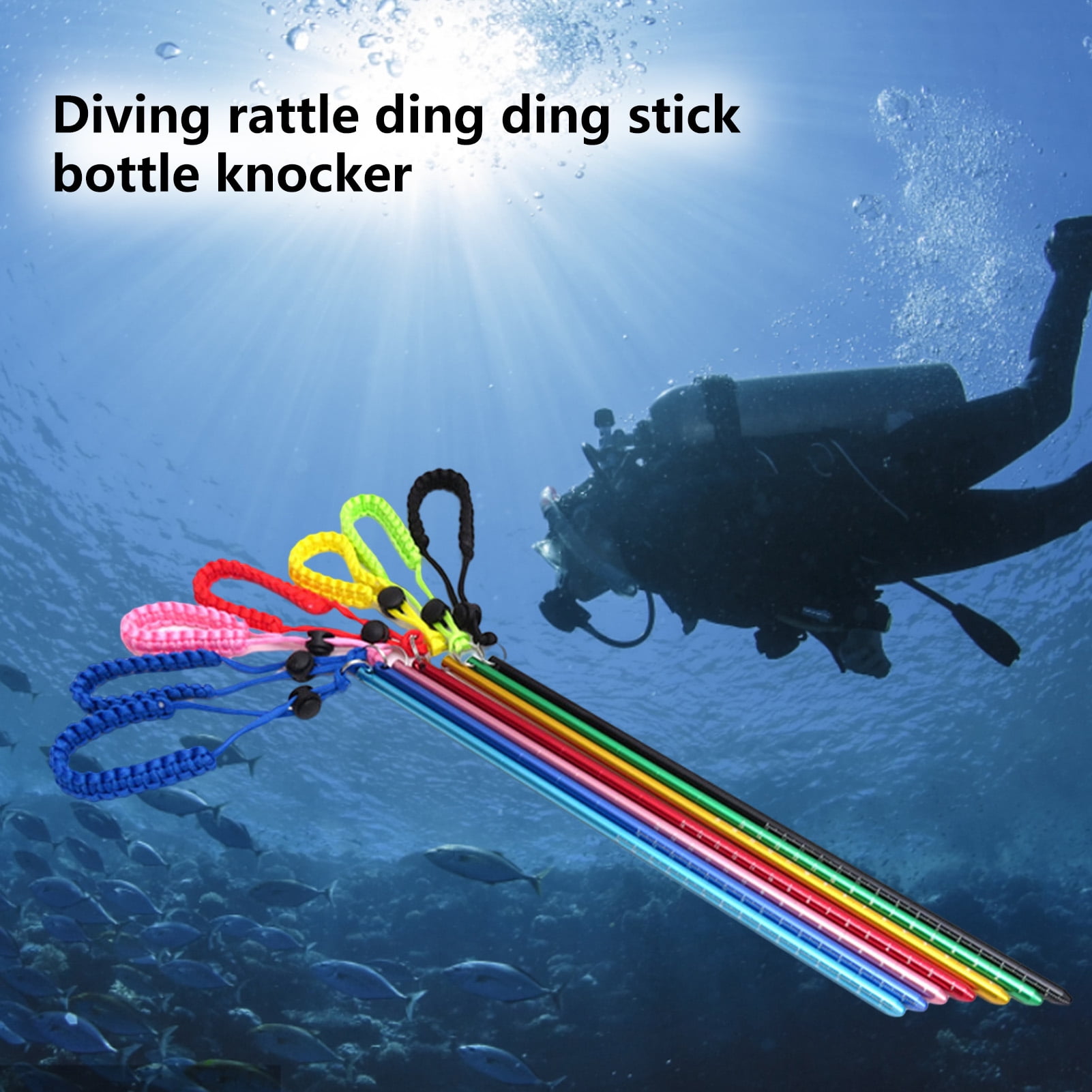 Yirtree Scuba Diving Stick, 13'' Aluminium Alloy Lobster Tickle