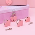 thumbnail image 1 of Yirtree Small Lock with Keys, Heart Lock Mini Lock, Locker Decor Diary Lock for Diary Book Jewelry Storage Box, 1 of 8