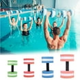 thumbnail image 1 of Yirtree Sports Aquatic Exercise Dumbbells Aqua Fitness Barbells Exercise Hand Bars for Water Aerobics DIY Water Aquatic Dumbbell EVA Barbell Aqua Fitness Swimming Exercise Accessory, 1 of 7