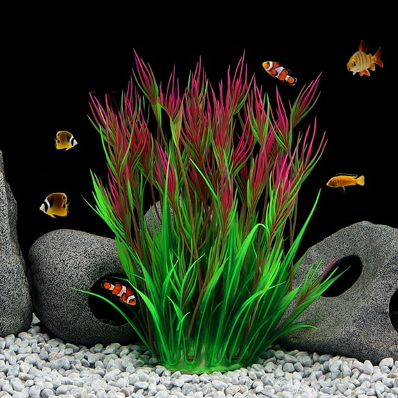 Yirtree Water Grass Accessories Artificial Aquarium Fish for Decoration
