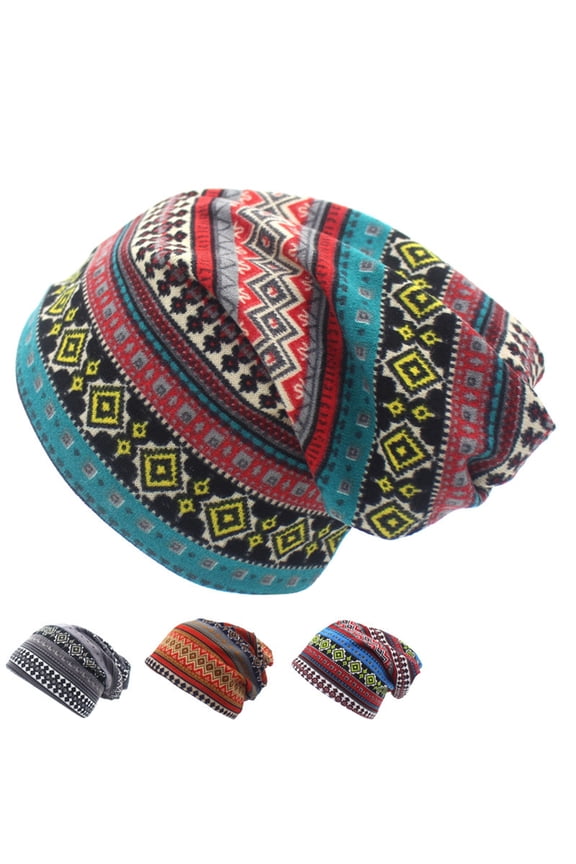 Women's Slouchy Beanie Knit Beret Skull Cap Baggy Winter Summer Hat Stretch Men Women Winter Cap for Outdoor