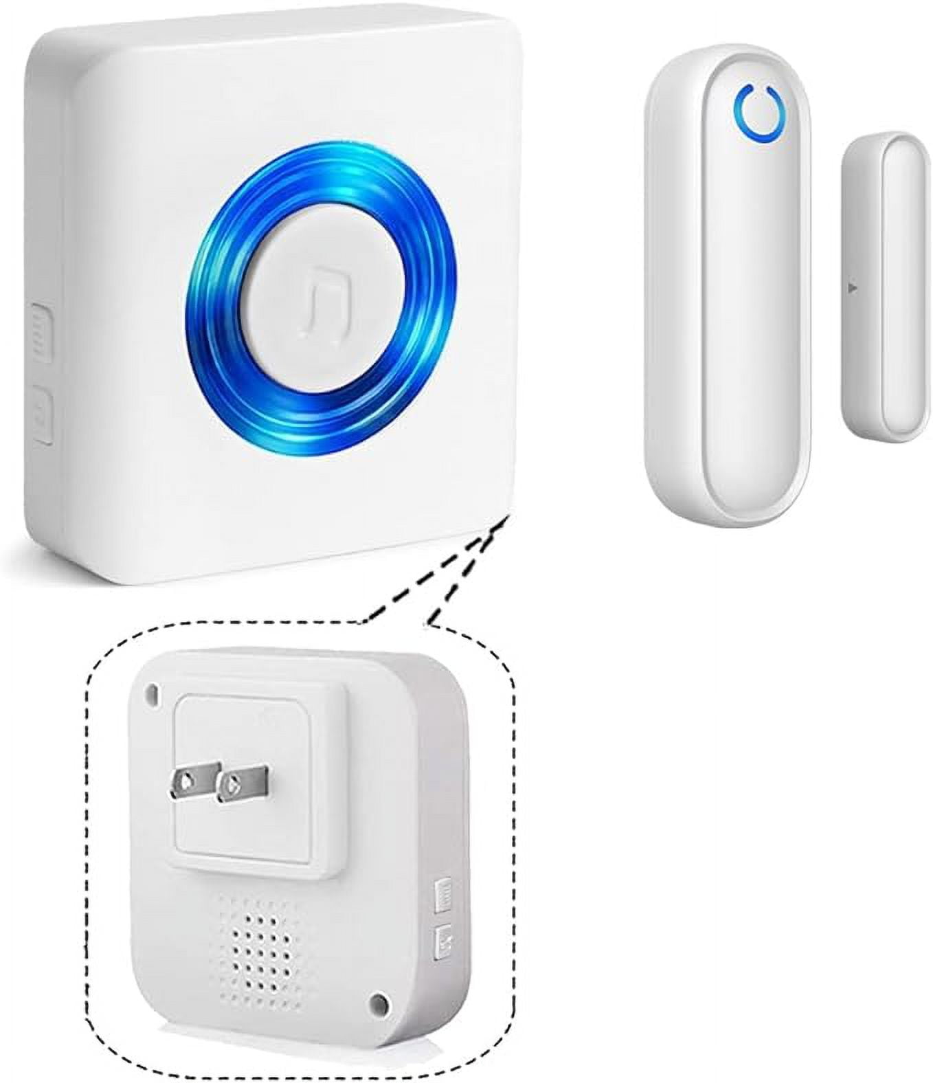 YisTech Caregiver Pager Door Alarms for Dementia Patients/Kids Safety