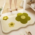 Yishangzhng Creamy Style Imitation Sheep'S Wool Entrance Mat for