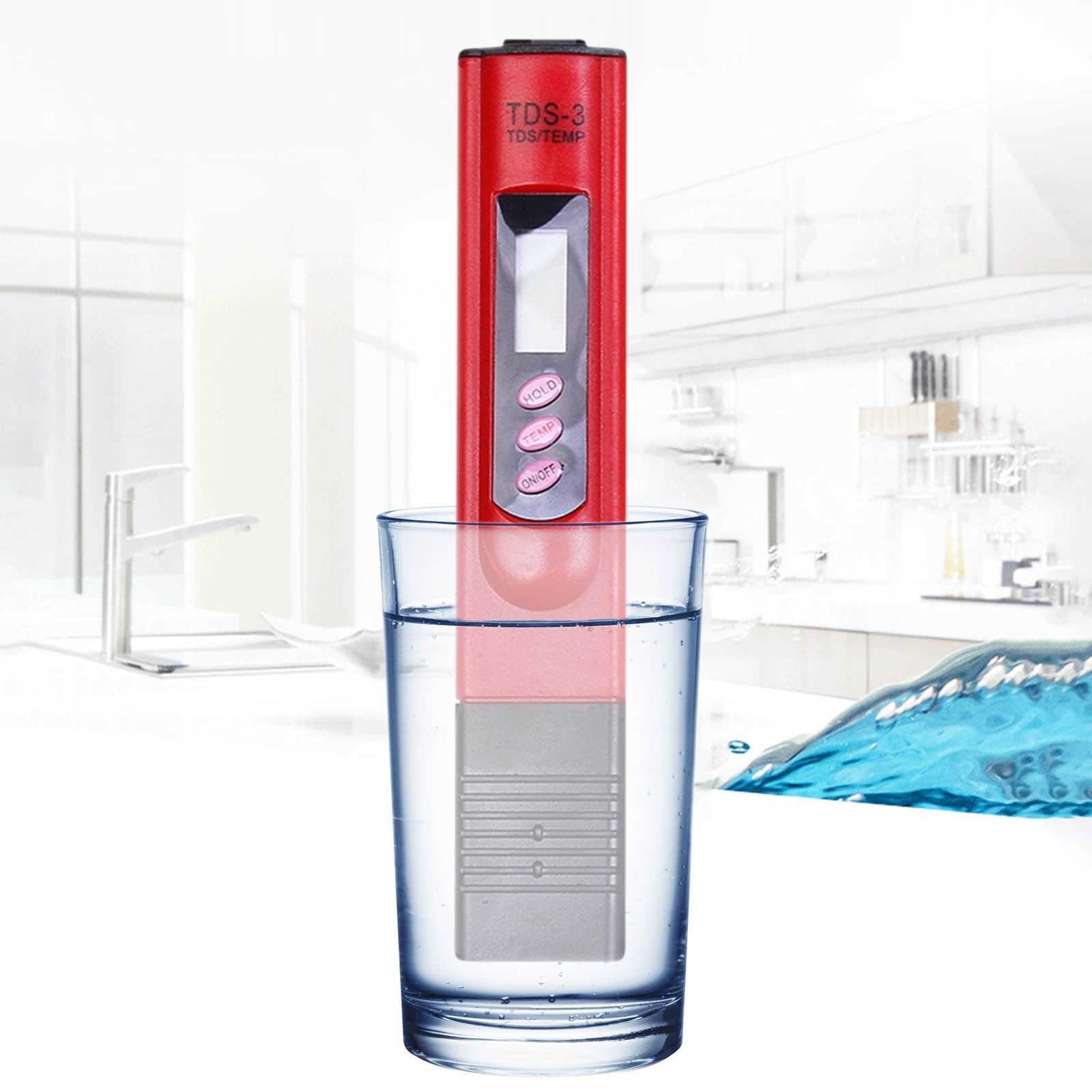 Yishangzhng Digital Ph Meter Ph Water Test Kit for Home Pen Type Water