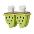 Yishangzhng Popsicle With 4 Pops, Ice Cream Molds Reusable Ice Makers