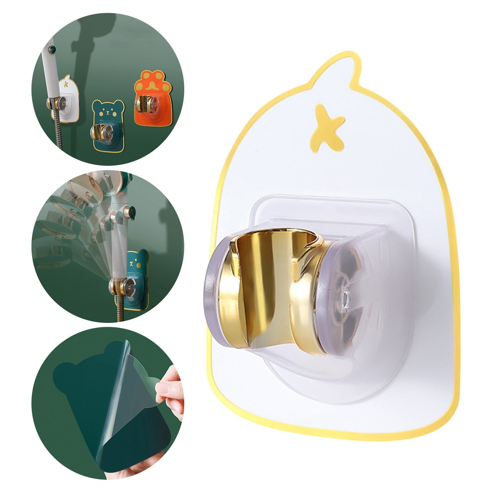 Yishangzhng Punch Shower Bracket Bathroom Universal Shower Head Fixed